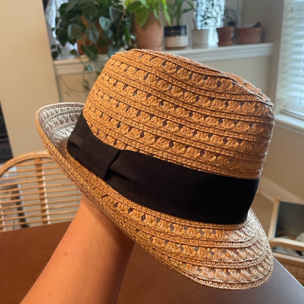 14TH and Union open weave fedora